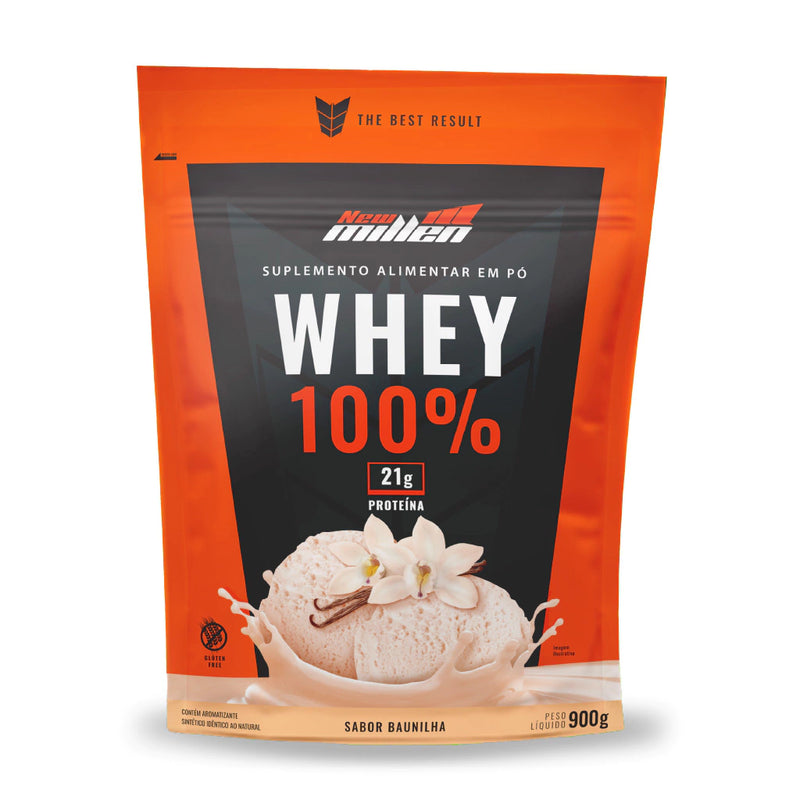 Whey WPC 100% 900g Pounch - New Millen