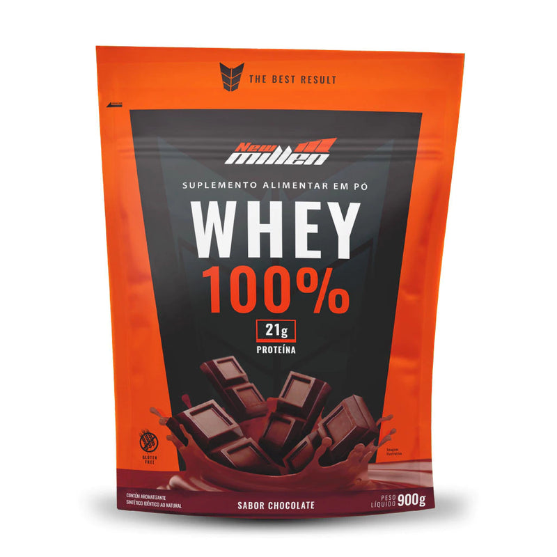 Whey WPC 100% 900g Pounch - New Millen