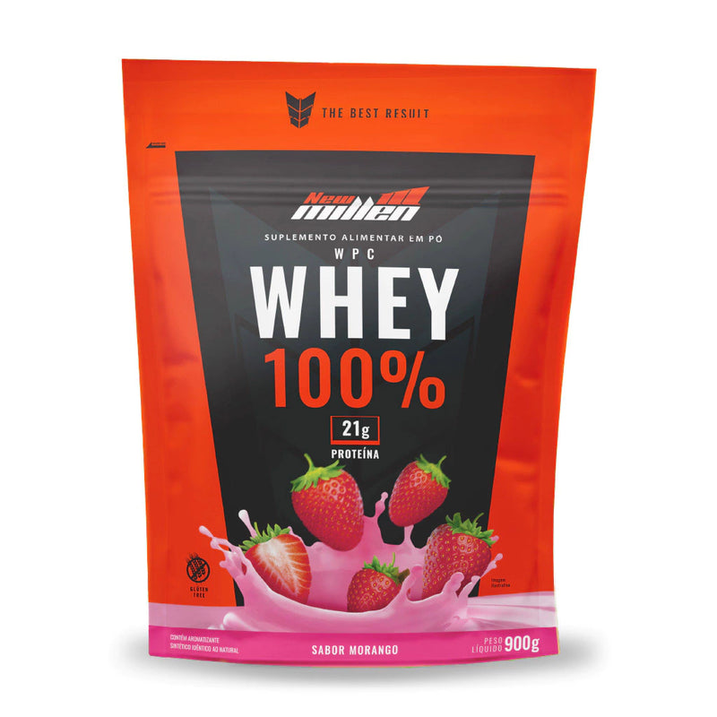 Whey WPC 100% 900g Pounch - New Millen