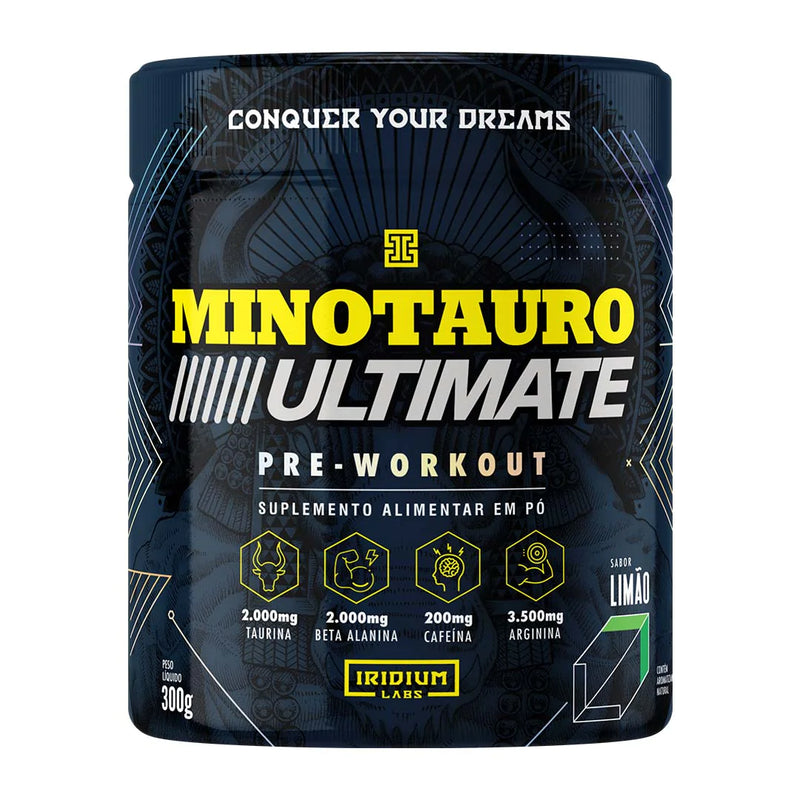 Minotauro Ultimate Pré-Treino - 300g - Iridium Labs